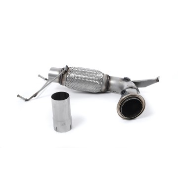 Mini Cooper F56 (Pre-LCI only) - Large Bore Downpipe with Catalyst Delete (For Milltek Cat-Back)