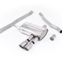 Mini Cooper S F56 - Non-Resonated (Louder) Cat-Back Exhaust System with Titanium Tips