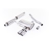 Mini Cooper S F56 - Resonated (Quieter) Cat-Back Exhaust System with Titanium Tips