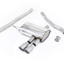 Mini Cooper S F56 - Non-Resonated (Louder) Cat-Back Exhaust System with Titanium Tips