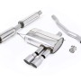 Mini Cooper S F56 - Resonated (Quieter) Cat-Back Exhaust System with Titanium Tips