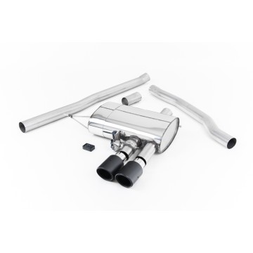 Mini Cooper S F56 - Valved & Non-Resonated (Louder) Cat-Back Exhaust System with Carbon Fibre Tips