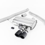 Mini Cooper S F56 - Valved & Non-Resonated (Louder) Cat-Back Exhaust System with Carbon Fibre Tips