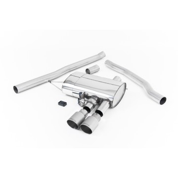 Mini Cooper S F56 - Valved & Non-Resonated (Louder) Cat-Back Exhaust System with Titanium Tips