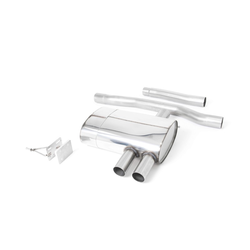 Mini Cooper S/JCW F56 (LCI Only) - GPF/OPF Back Exhaust System with Polished GT-90 Trims