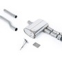 Mini Cooper S F55 (LCI Only) - GPF/OPF Back Exhaust System with Carbon JET-90 Trims