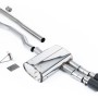 Mini Cooper S F55 (LCI Only) - GPF Bypass - Non Resonated (Louder) Cat-Back Exhaust System with Carbon JET-90 Trims