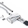 Mini Cooper S F55 (LCI Only) - GPF Bypass - Non Resonated (Louder) Cat-Back Exhaust System with Cerakote Black GT-90 Trims