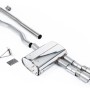 Mini Cooper S F55 (LCI Only) - GPF Bypass - Non Resonated (Louder) Cat-Back Exhaust System with Titanium GT-90 Trims