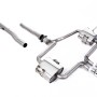 Mini Cooper S R53 - Non-resonated (louder) Cat Back Exhaust System with Polished Trims
