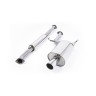 Mitsubishi Evo 9/IX - Cat Back Exhaust System with Polished Trim