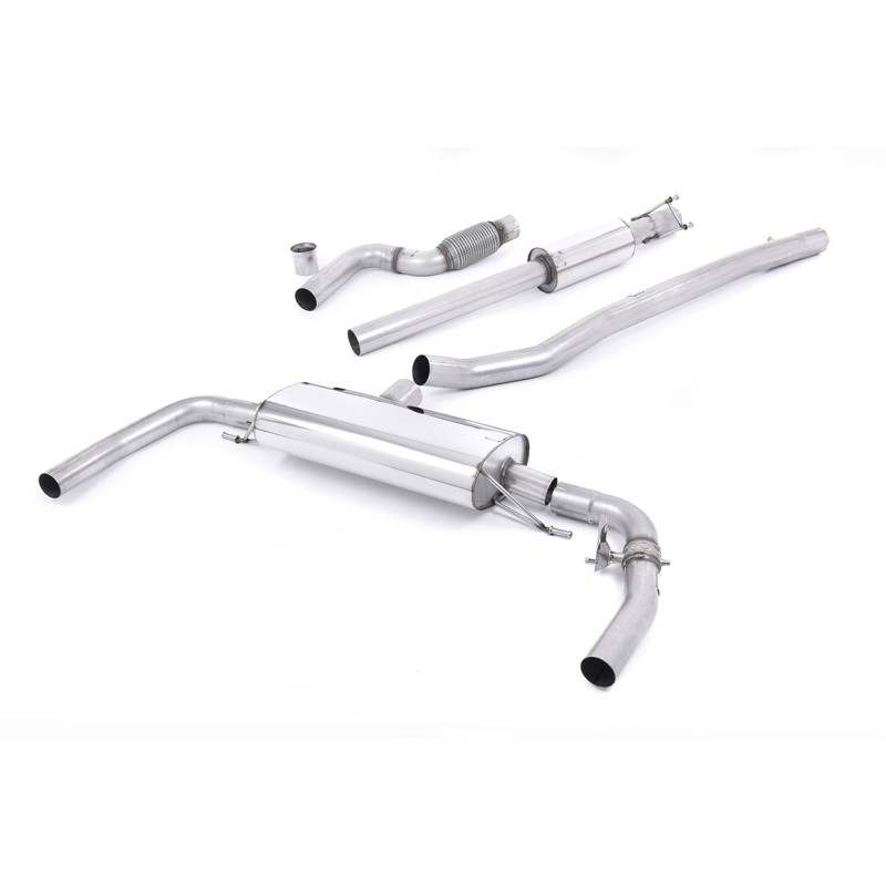 Mercedes CLA45 AMG - Resonated Cat-Back Exhaust System - Uses OE Trims