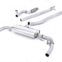 Mercedes CLA45 AMG - Non-Resonated (Louder) Cat-Back Exhaust System - Uses OE Trims
