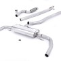 Mercedes CLA45 AMG - Non-Valved & Non-Resonated (Louder) Cat-Back Exhaust System - Uses OE Trims