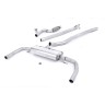 Mercedes CLA45 AMG - Non-Valved & Non-Resonated (Louder) Cat-Back Exhaust System - Uses OE Trims