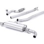 Mercedes A45 AMG W176 - Non-Valved & Non-Resonated Cat-Back Race Exhaust System (Uses OE Trims)