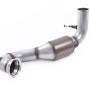 Mercedes A45 AMG W176 - Large Bore Downpipe with Hi-Flow Sports Catalyst (For Milltek Cat-Back)
