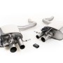 Mercedes C63/C63S W205 Saloon (Non GPF Models) - Rear Silencers with Milltek Active Valve Control