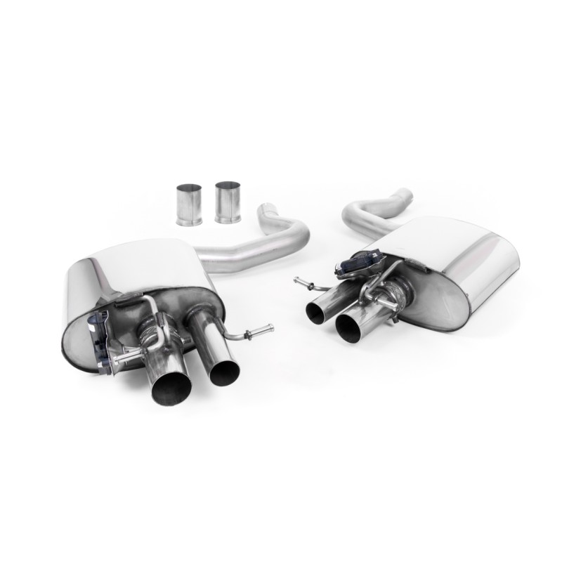 Mercedes C63S Coupe V8 (GPF Models) - Rear Silencer / Axle-Back Exhaust System