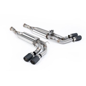 Mercedes G63 W463 (UK/Euro GPF Models) - Cat-Back Exhaust System with Carbon Trims