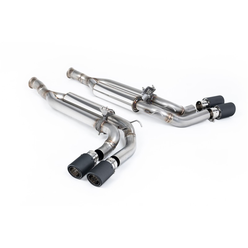 Mercedes G63 W463 (UK/Euro GPF Models) - Cat-Back Exhaust System with Carbon Trims