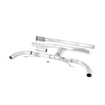 Mercedes A35 AMG W177 Hatch (GPF Models) - Non-Valved Cat-Back Race Exhaust System (Louder) with GPF Delete (Uses OE Trims)