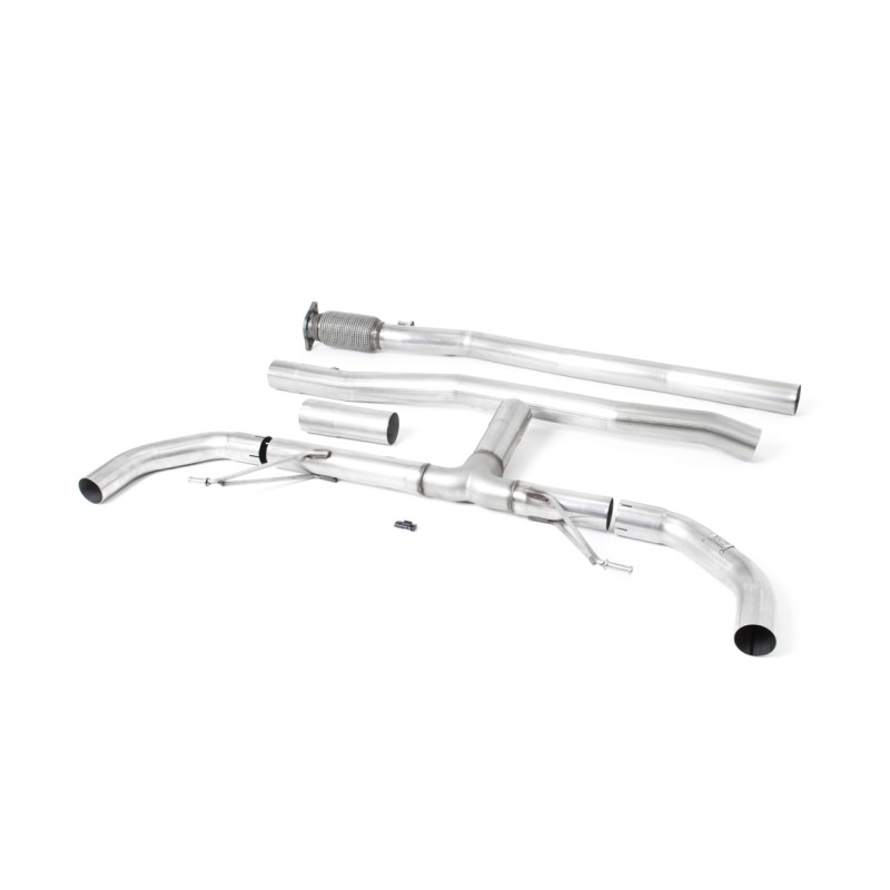 Mercedes A35 AMG W177 Hatch (GPF Models) - Non-Valved Cat-Back Race Exhaust System (Louder) with GPF Delete (Uses OE Trims)