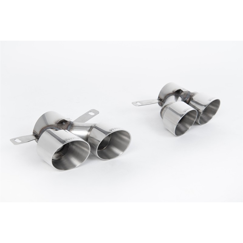 Mercedes A35 AMG W177 Hatch (GPF Models) - Polished Quad Outlet Trims