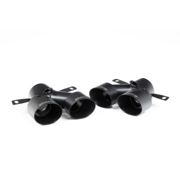Mercedes A35 AMG W177 Hatch (GPF Models) - Cerakote Black Quad Outlet Trims