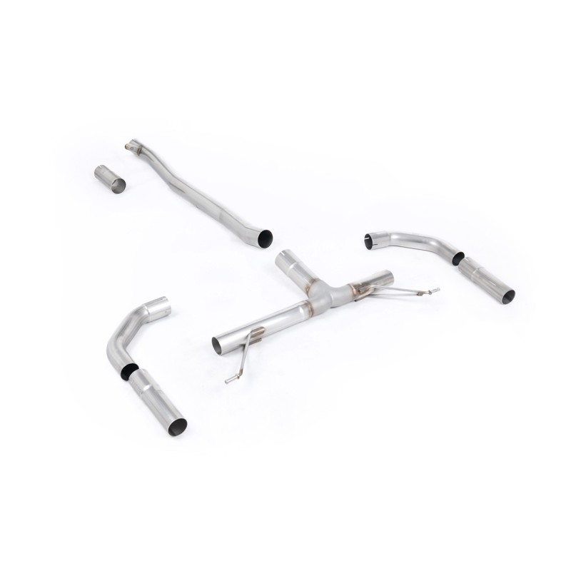 Mercedes A35 AMG - Race & Non-Valved Front Pipe Back Exhaust (Uses OE Trims)