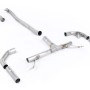 Mercedes A35 AMG - Race & Valved Front Pipe Back Exhaust (Uses OE Trims)