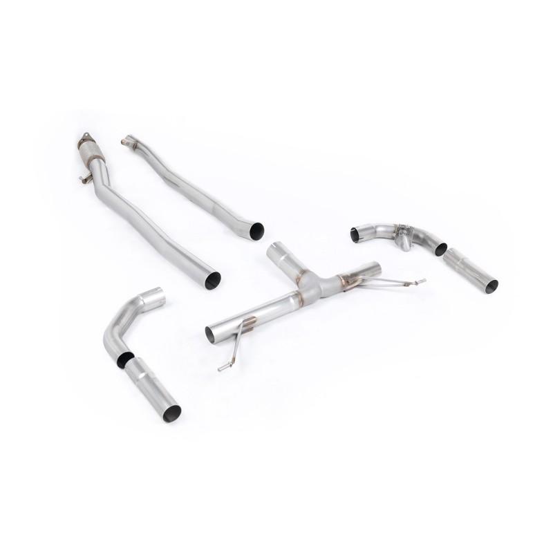 Mercedes A35 AMG (Non GPF Models) - Non-Resonated & Valved Cat-Back Exhaust (Uses OE Trims)