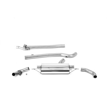 Mercedes A45/A45S AMG W177 Hatch - Non-Resonated (Louder) GPF Back Exhaust System - Uses OE Trims