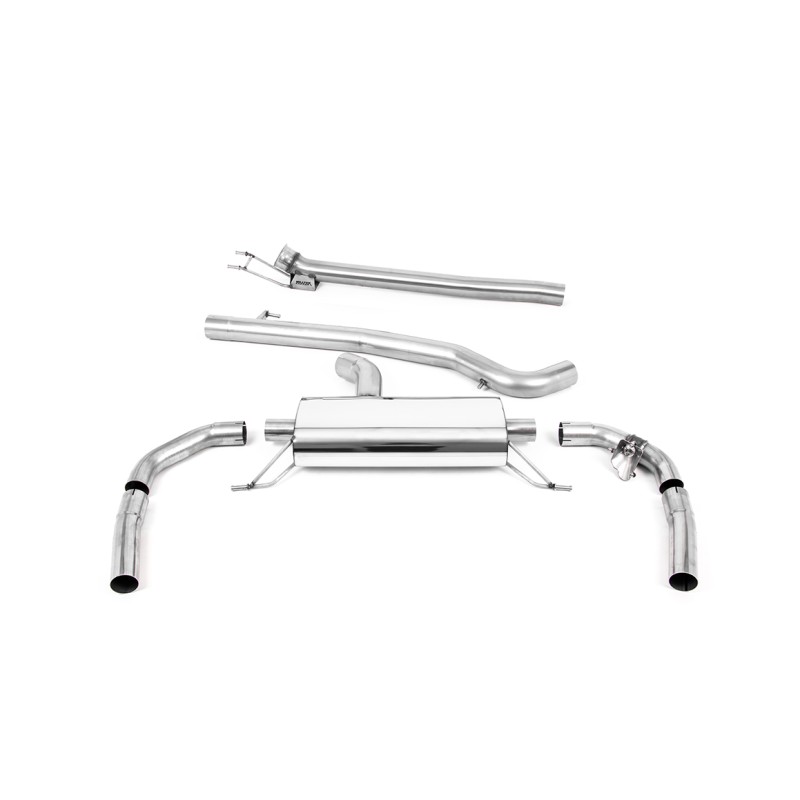 Mercedes CLA5/45S (GPF Models) - Non-Resonated OPF Back Exhaust System - Uses OE Tips