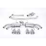 Nissan GT-R R35 - Non-Resonated Primary Cat-Back Exhaust System with Quad Polished Trims