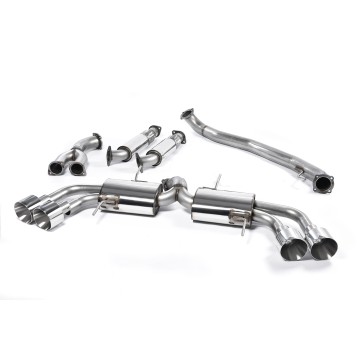 Nissan GT-R R35 - Primary Cat-Back 90MM Exhaust Systems with Polished Tips