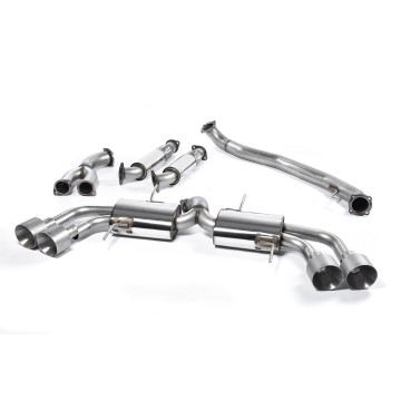 Nissan GT-R R35 - Primary Cat-Back 90MM Exhaust Systems with Titanium Tips
