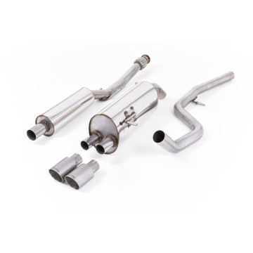 Peugeot 208 GTi - Resonated (Quieter) Cat-Back Exhaust System with Titanium Trims