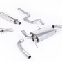 Peugeot 308 GTi 270 (Non GPF Models) - Resonated (Quieter) Cat-Back Exhaust System - Uses OE Trims
