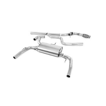 Peugeot 308 GTi 270 (Non GPF Models) - Non-Resonated (Louder) Cat-Back Exhaust System - Uses OE Trims