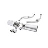 Porsche 987 S 3.4 Boxter/Cayman (Gen 2) - Resonated (Quieter) Cat-Back Exhaust System with Polished Trims