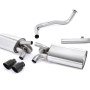 Porsche 987 S 3.4 Boxter/Cayman (Gen 2) - Non-Resonated (Louder) Cat-Back Exhaust System with Ceramic Black Trims
