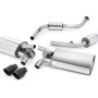 Porsche 987 S 3.2 Boxter/Cayman (Gen 1) - Cat-Back Exhaust System with Cerakote Black Trims