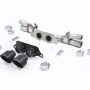Porsche 991.1/991.2 GT3 & GT3 RS - Cat-Back Exhaust System with Cerakote Black GT-100 Trims