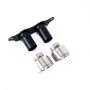 Porsche 991.2 GT3 & GT3 RS - GT-100 Polished Trims & Mounting Plate - Fits to OE Silencer