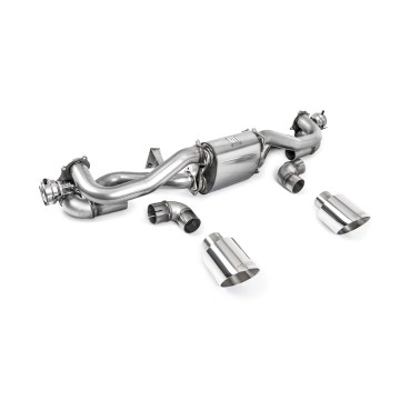 Porsche 718 GTS & Spyder Boxster/GT4 4.0 Cayman (GPF Pre Feb 2020 Models) - Particulate Filter-back With Polished GT-115 Trims