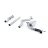 Renault Megane Renaultsport II (Cup, Trophy/Trophy R) - Non-Resonated (Louder) Cat-Back Exhaust System - Uses OE Tip