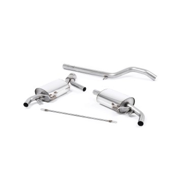 Renault Clio 200 (Inc. Cup) - Non-Resonated (Louder) Cat-Back Exhaust System - Uses OE Trims