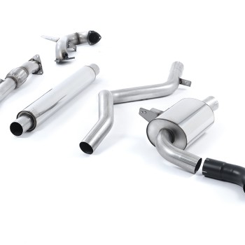 Renault Megane Renaultsport II (Cup, Trophy/Trophy R) - Resonated Turbo-Back Exhaust System with Catalyst Delete