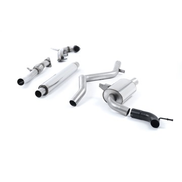 Renault Megane Renaultsport II (Cup, Trophy/Trophy R) - Resonated Turbo-Back Exhaust System with Catalyst Delete